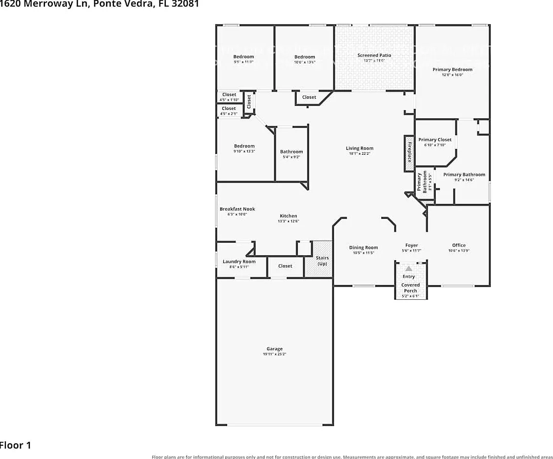 1620 Merroway Ln Ponte Vedra, FL 32081 — Photo 3