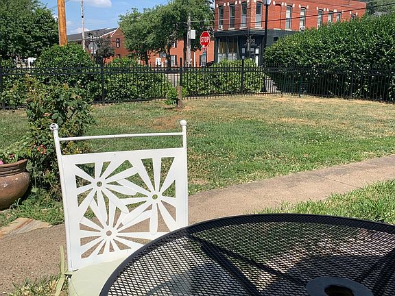 View from the patio
