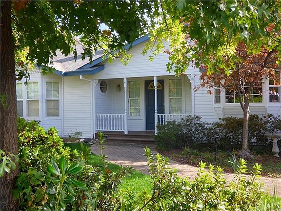 Front Porch and Front Door with Brick Walkway