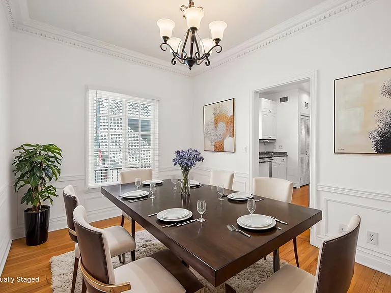 DINING ROOM - STAGED