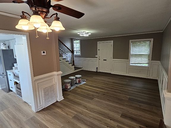 Living room & dining room