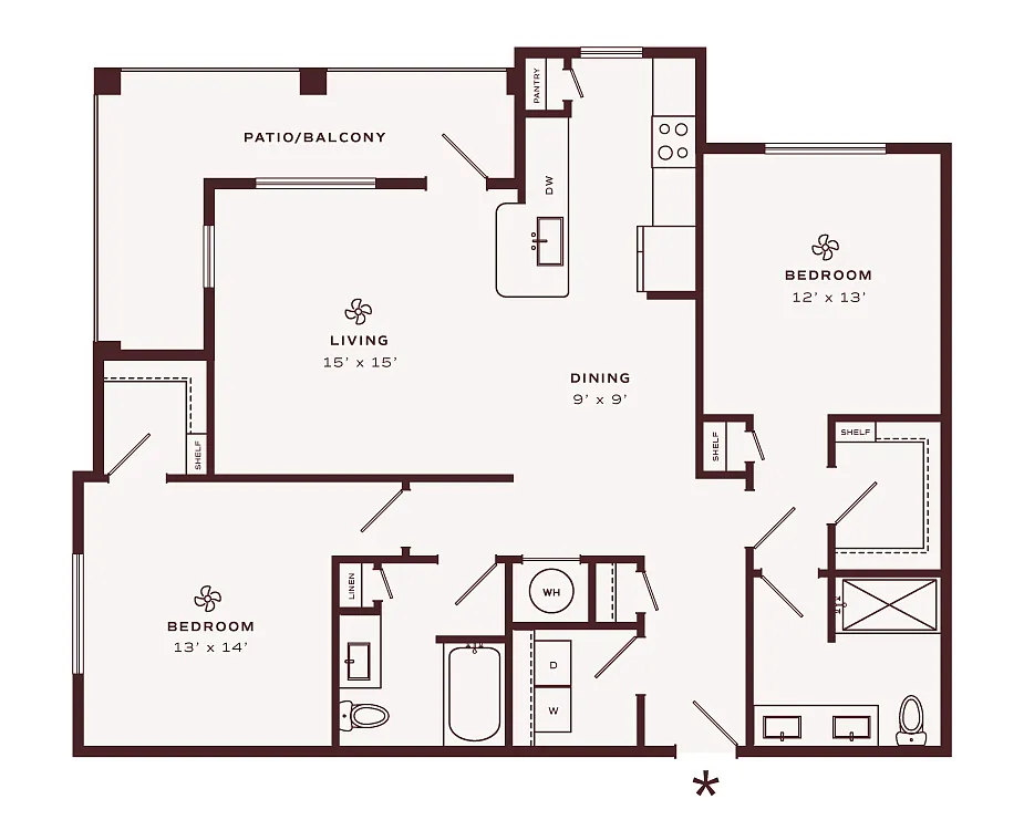 Floor plan Brighton