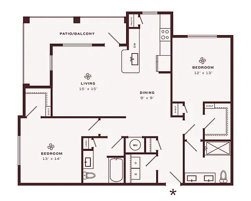 Floor plan Brighton