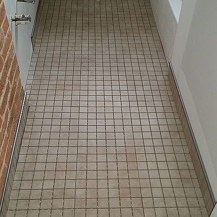 Bath room new flooring