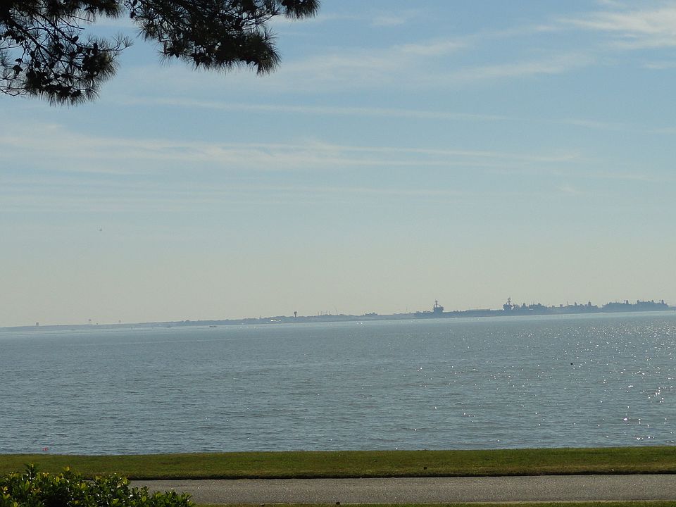 Expansive water views