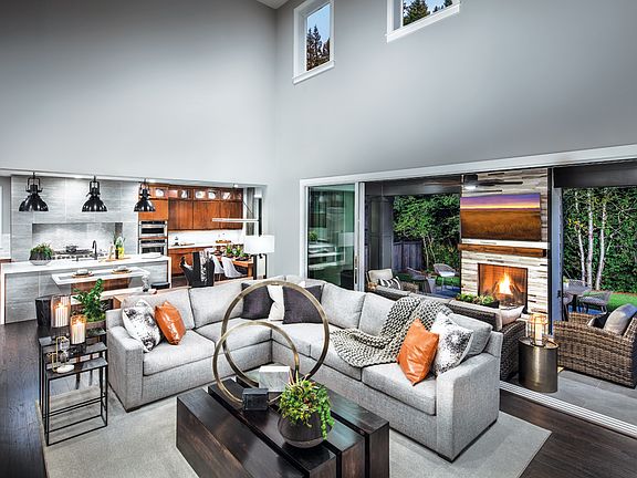 Open floor plan makes entertaining a breeze