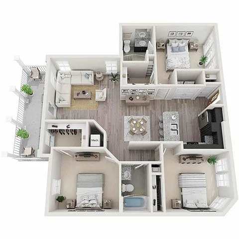 Floor plan Eucalyptus