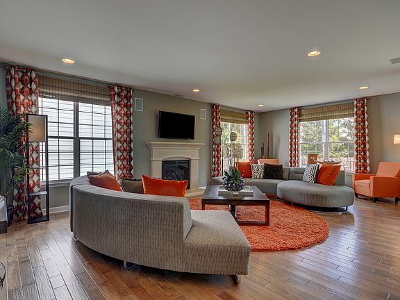 Spacious family room