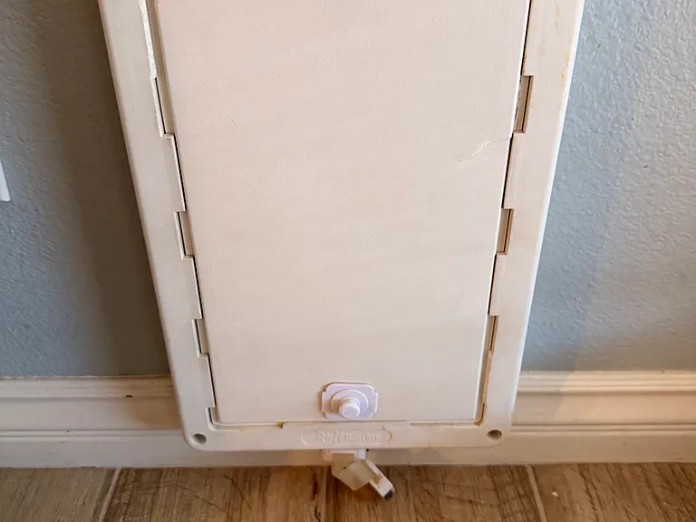 Pet door.