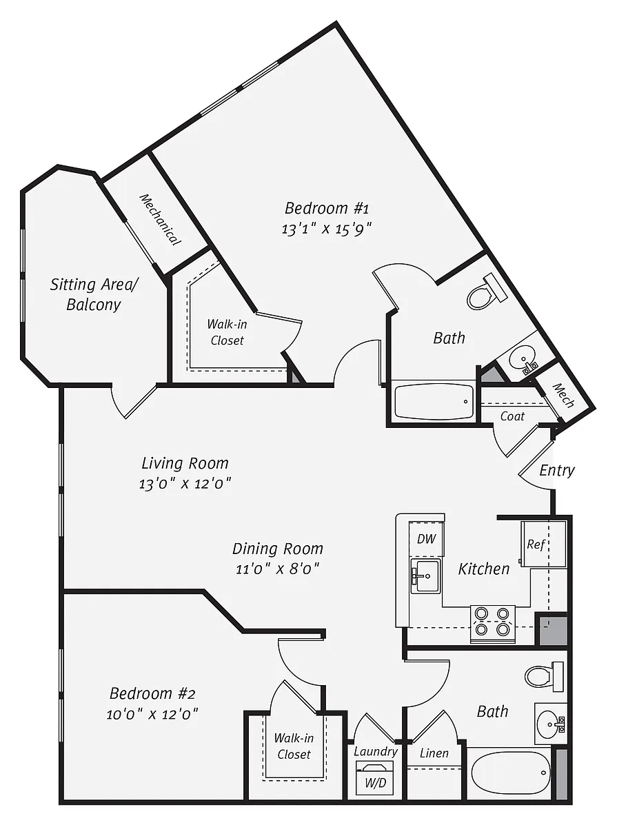 Floor plan B3AR