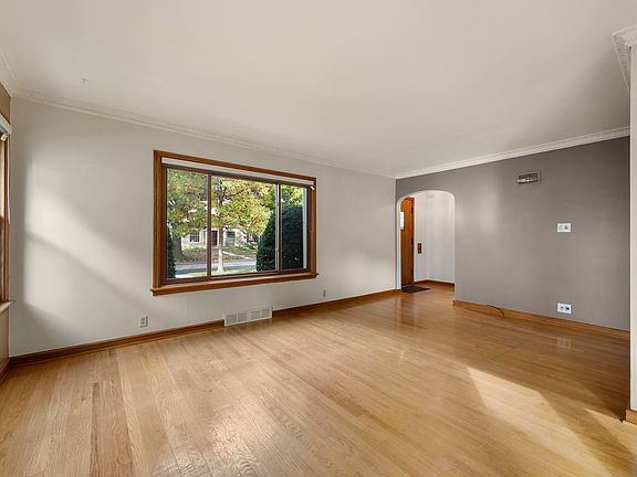 Living room looking back to the front door