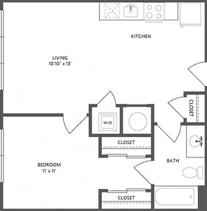 A08 - One Bedroom A08 - One Bedroom