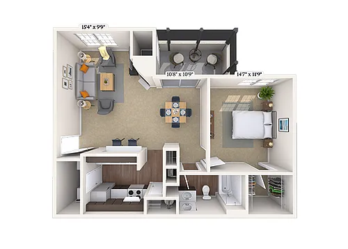Floor plan The Saratoga