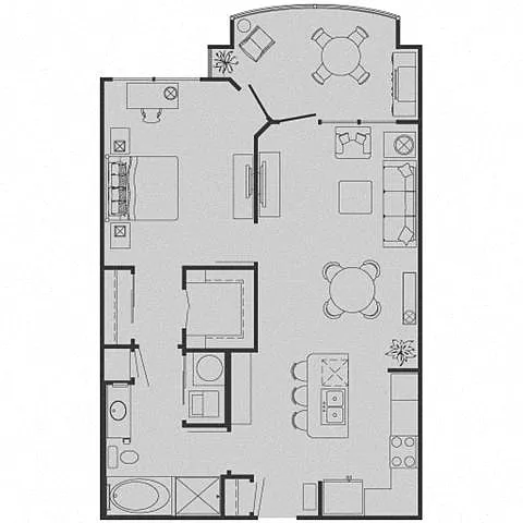 Floor plan B