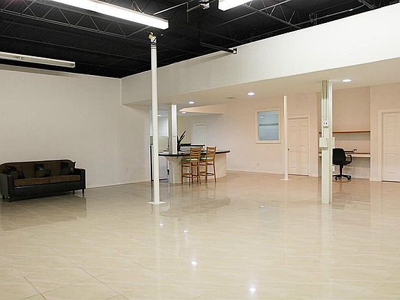 OPen floorplan, and lots of lighting.