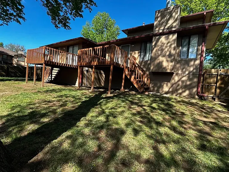 Rear yard full view