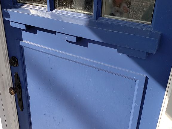 Craftsman front door details