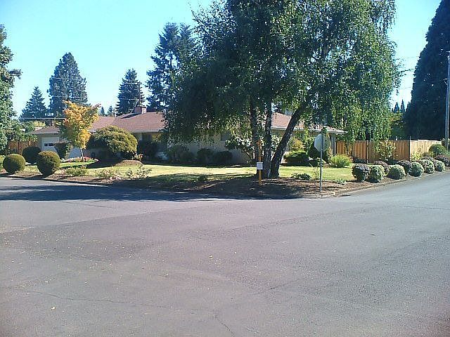 Front from NW 1/3 acre corner lot