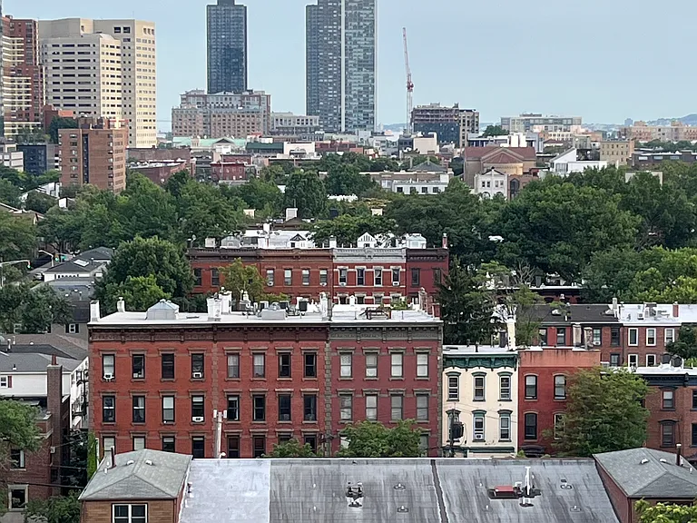 East view from the terrace