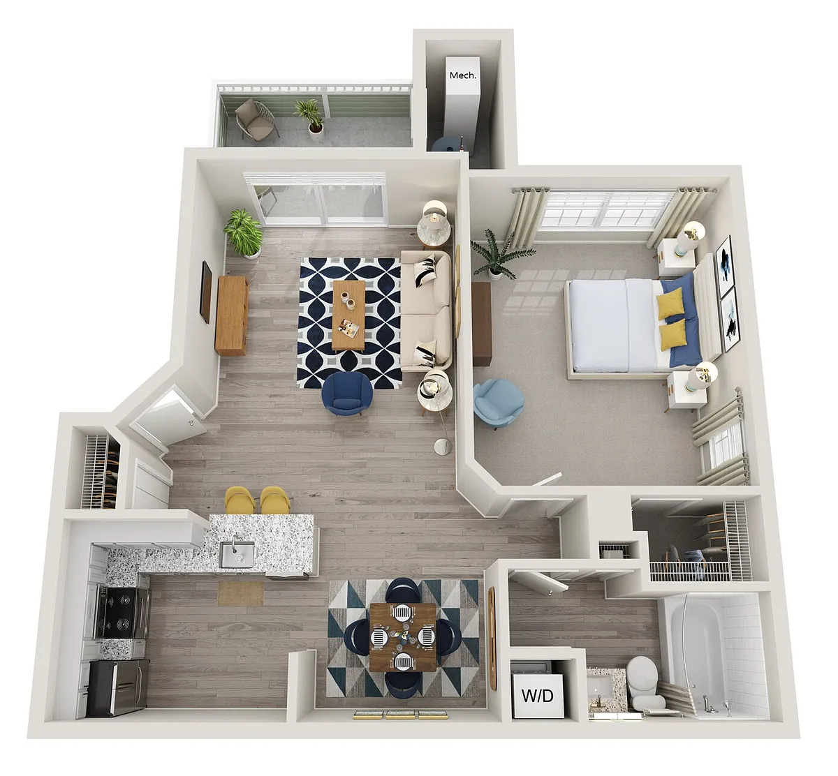 Floor plan Adams Diamond