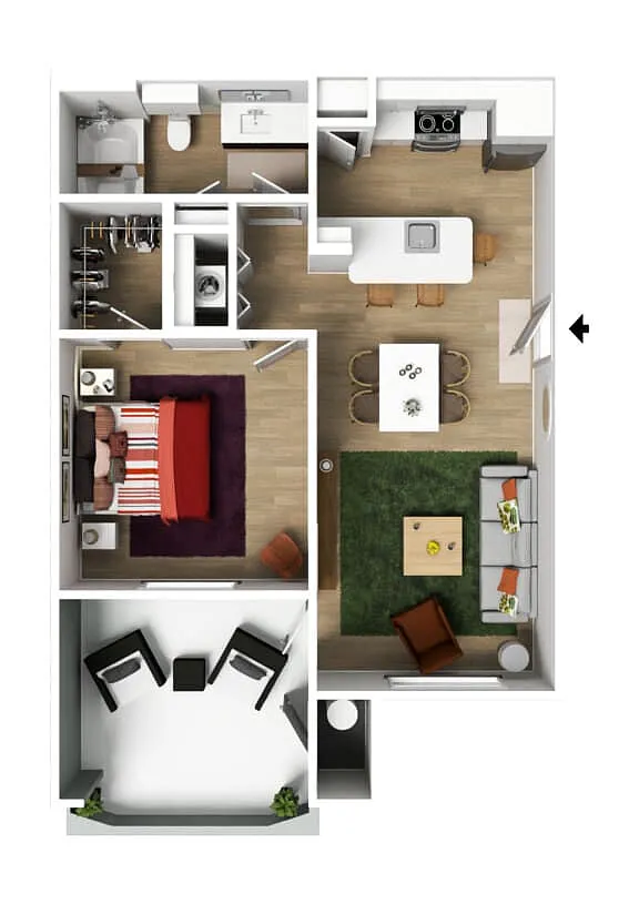 Floor plan Ruby
