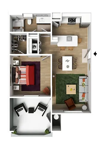 Floor plan Ruby
