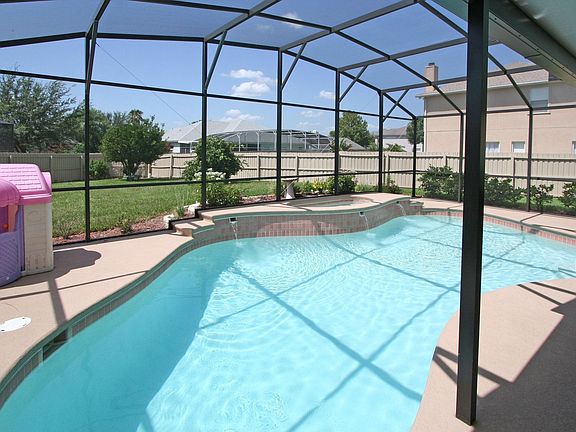 Heated Screened Pool/Spa