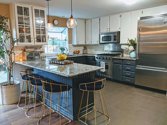 Viking Stove, Refrigerator and microwave