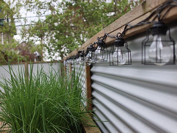Back deck.