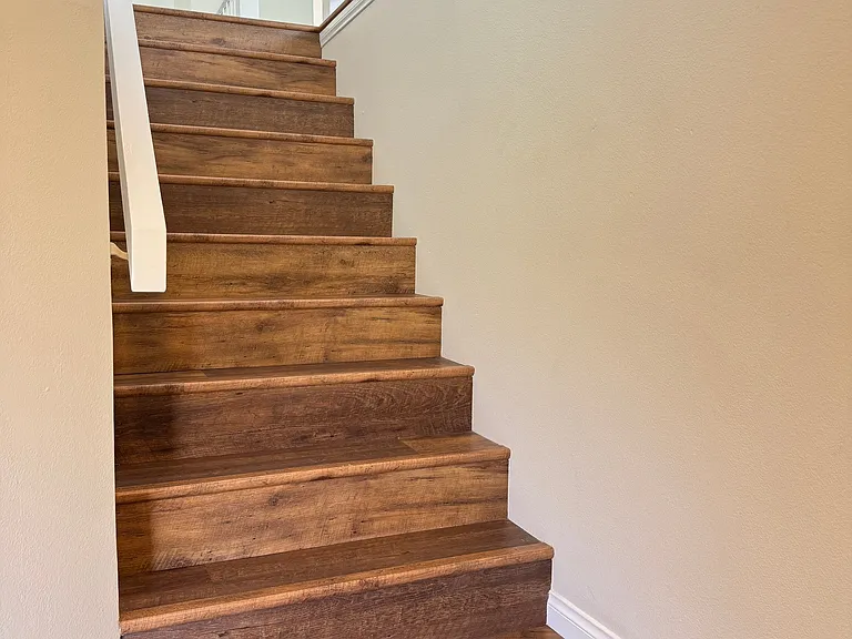 Stairs from Entry to Living Area