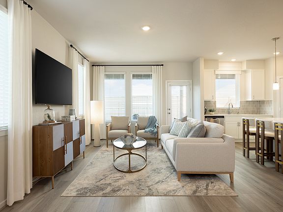 Living Room and Kitchen