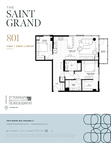 Floor plan 801