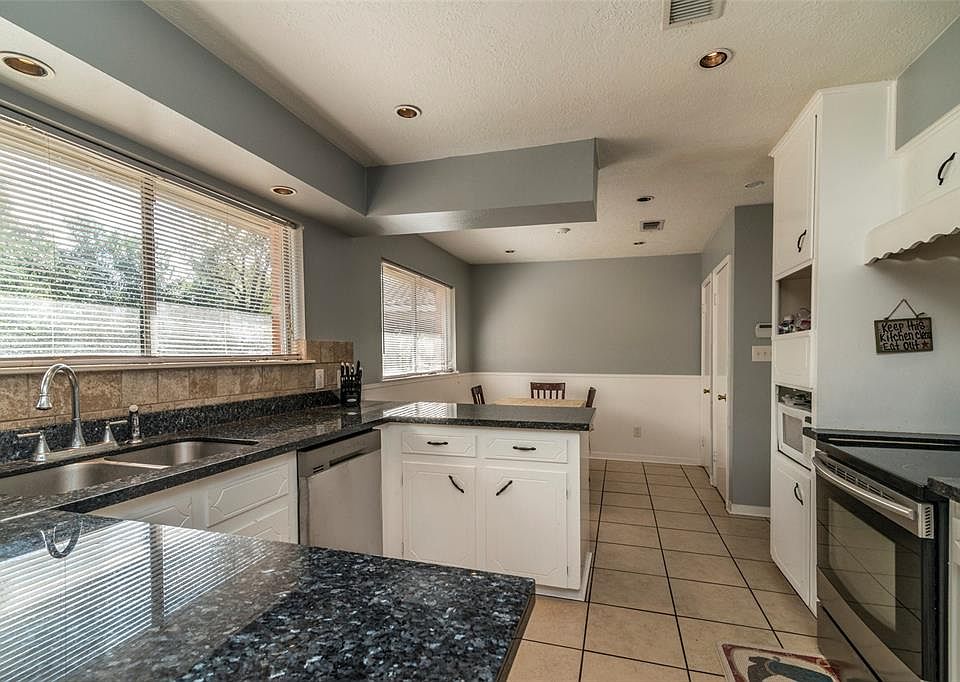 Recently renovated kitchen and eating area.