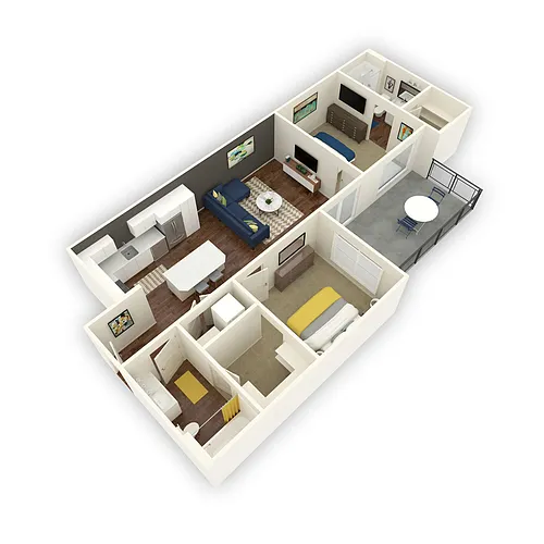 Floor plan B2