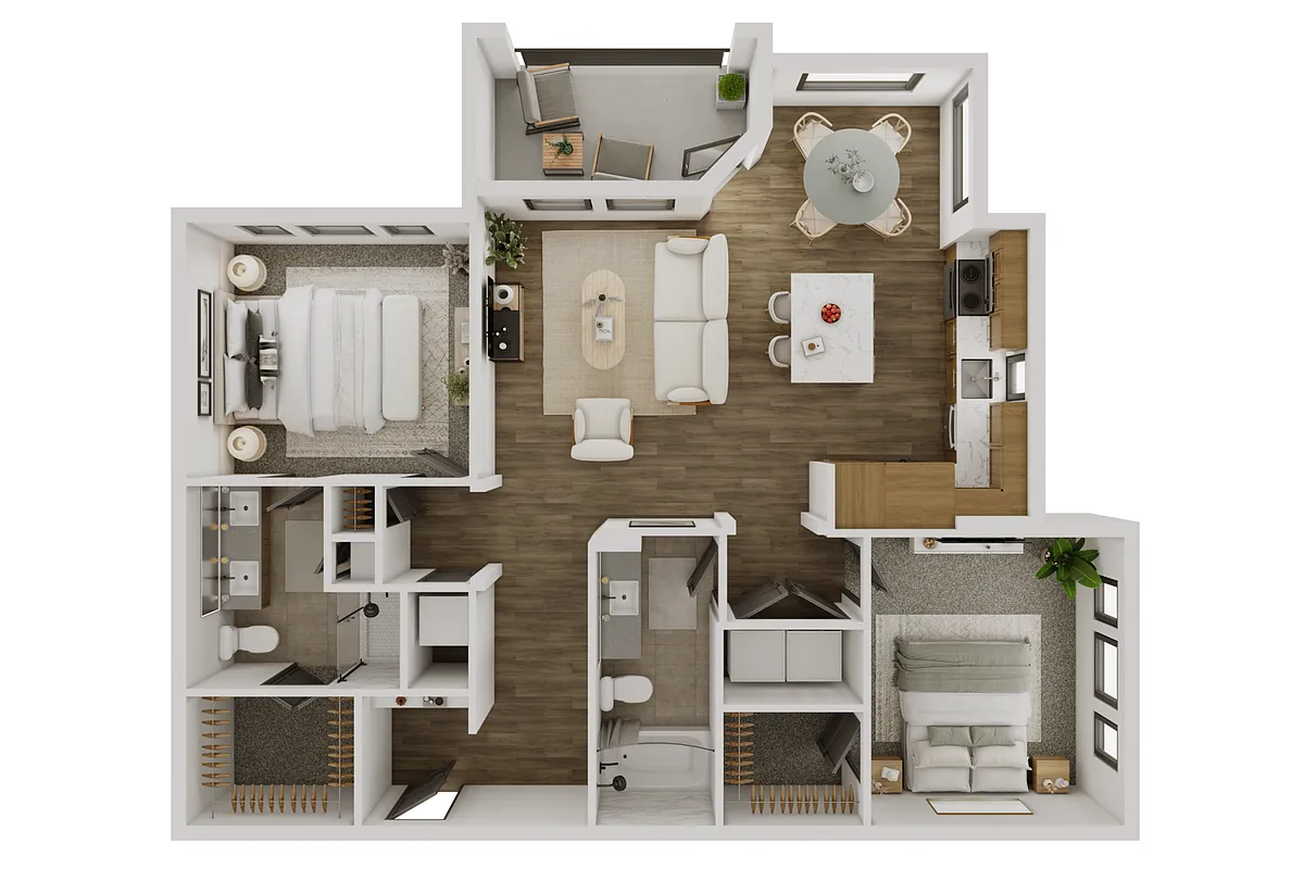 Floor plan Tejas