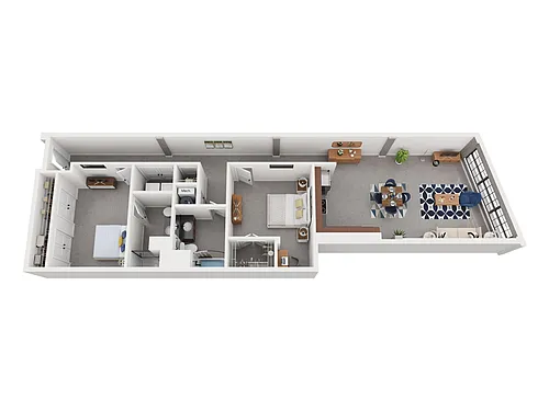 Floor plan Baldwin