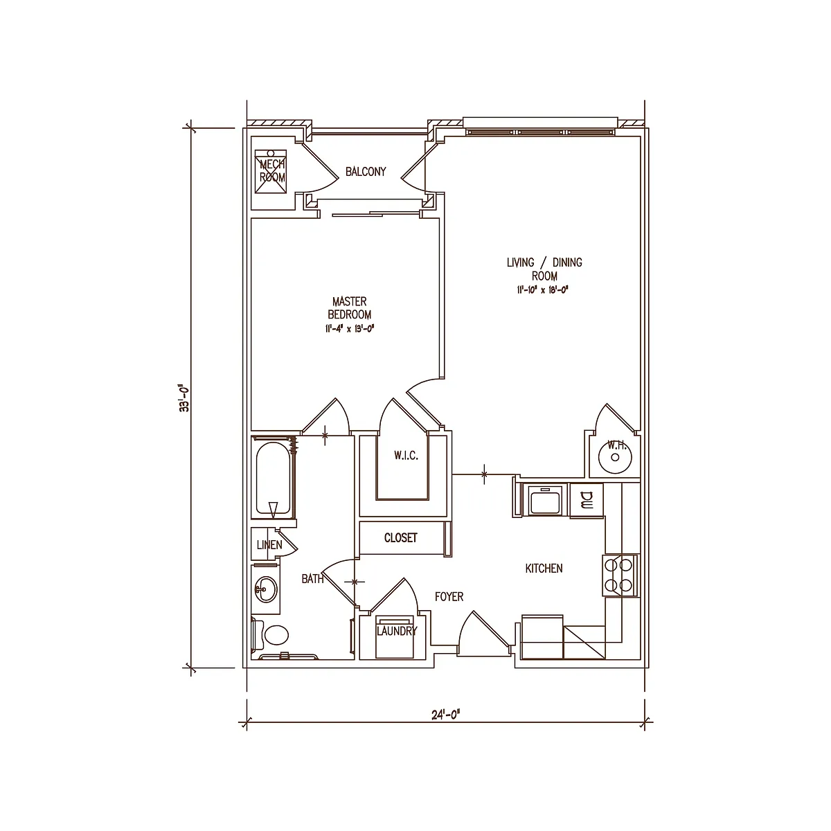 Floor plan 1A1