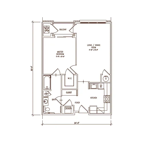 Floor plan 1A1