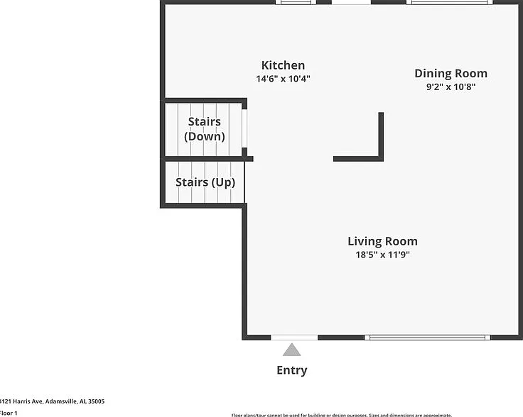 3 bed, 1.0 bath, 1464 sqft, $1,435 — Photo 3