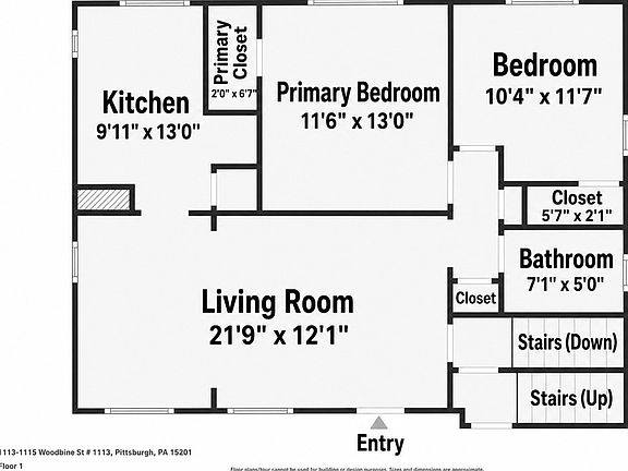 4th image of 1115 Woodbine St #1113