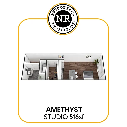 Floor plan Amethyst