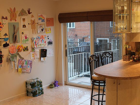 Kitchen to over sized deck