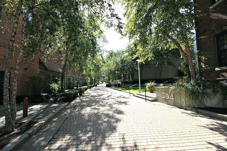 Pearl Street Lofts Courtyard