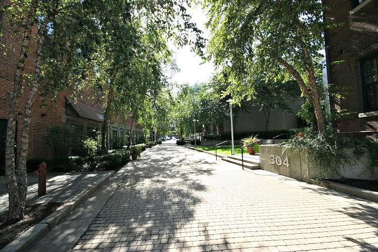 Pearl Street Lofts Courtyard