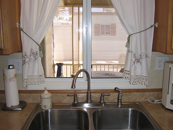 overlooking into porch area