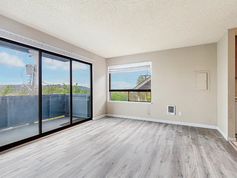 Unit 1 living room with view