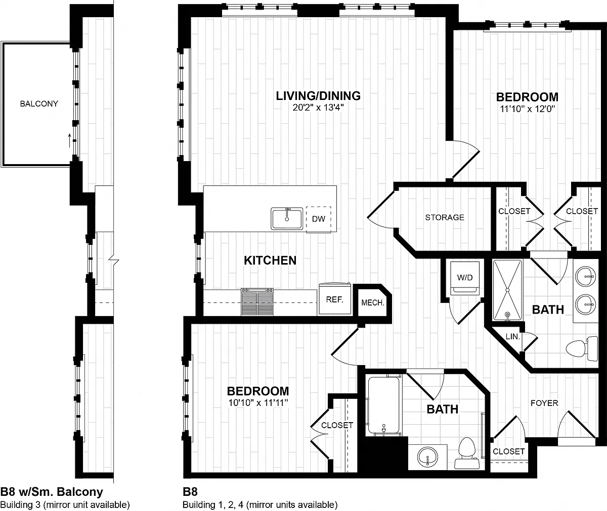 Floor plan B08