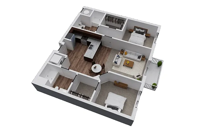 Floor plan Santa Fe