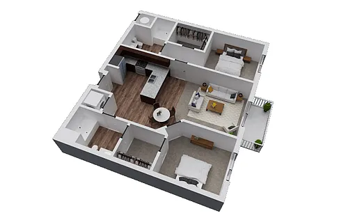 Floor plan Santa Fe