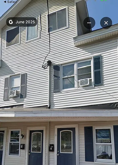exterior door of condo